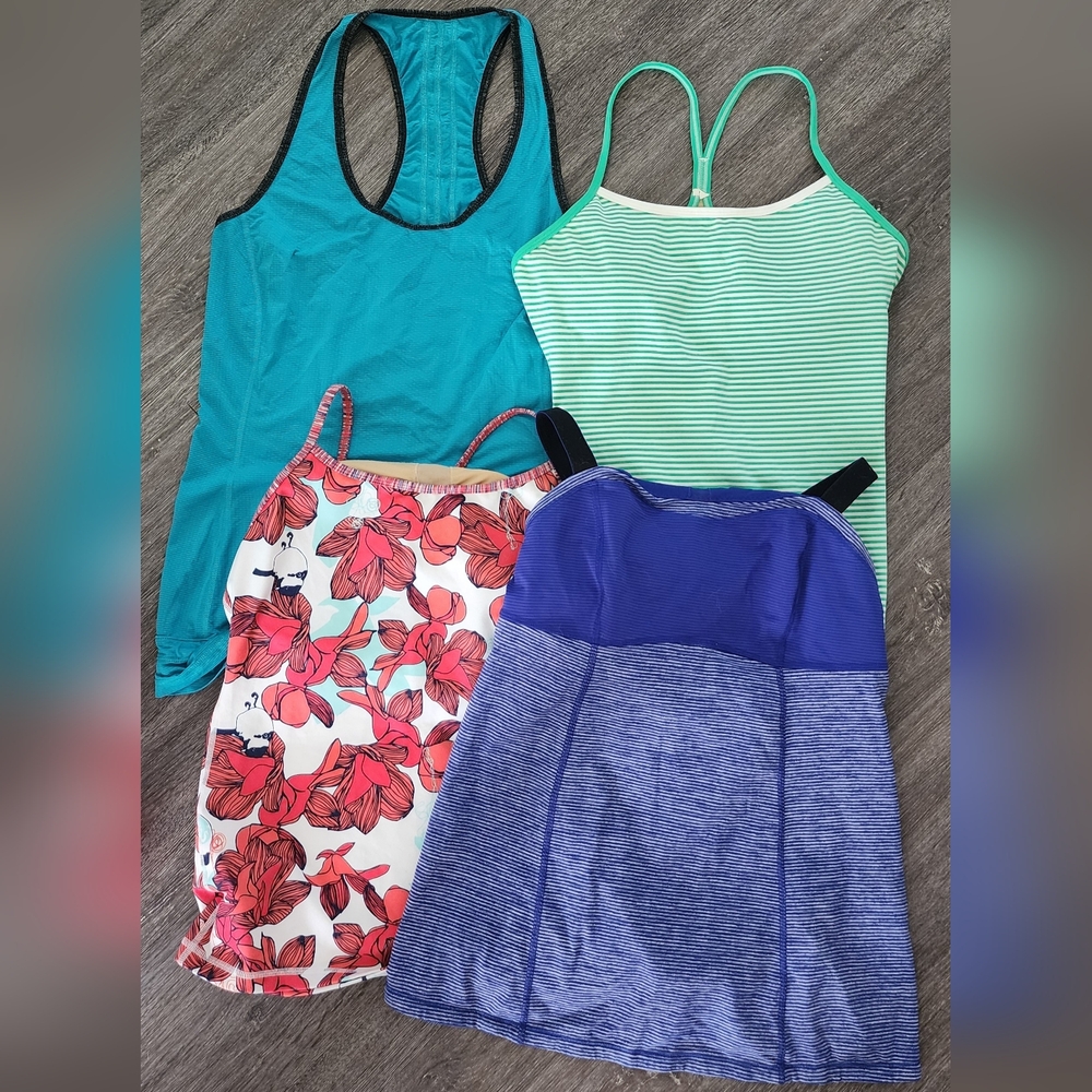 Lululemon Athletica Colorful Tank Top Bundle
